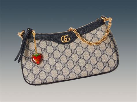 gucci strawberry purse|gucci ophidia bucket bag large.